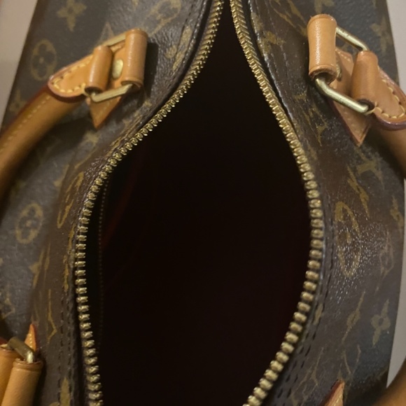 Louis Vuitton Speedy 30 Bandouliere Bag Monogram ❤️authentic Louis Vuitton - Picture 5 of 8